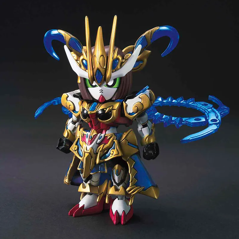 BANDAI SD BB Warrior SD Gundam World Sangoku Soketsuden Sun Shangxiang Strike Rouge Gundam Model Kits 8cm-1