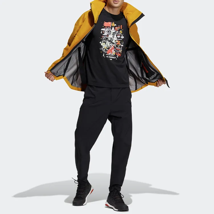 Adidas Jackets Men Yellow-4