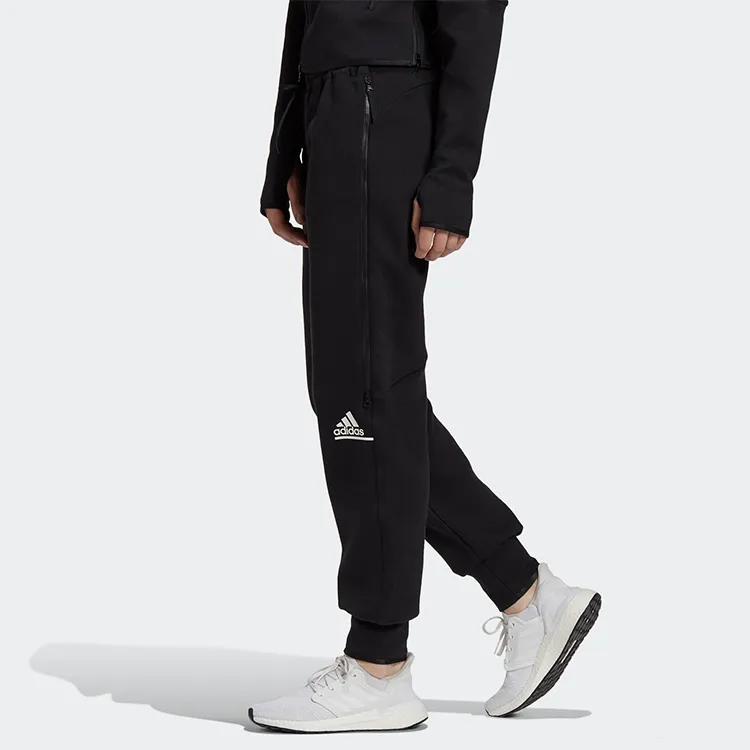 Adidas Knitted Sweatpants Women's Black-4