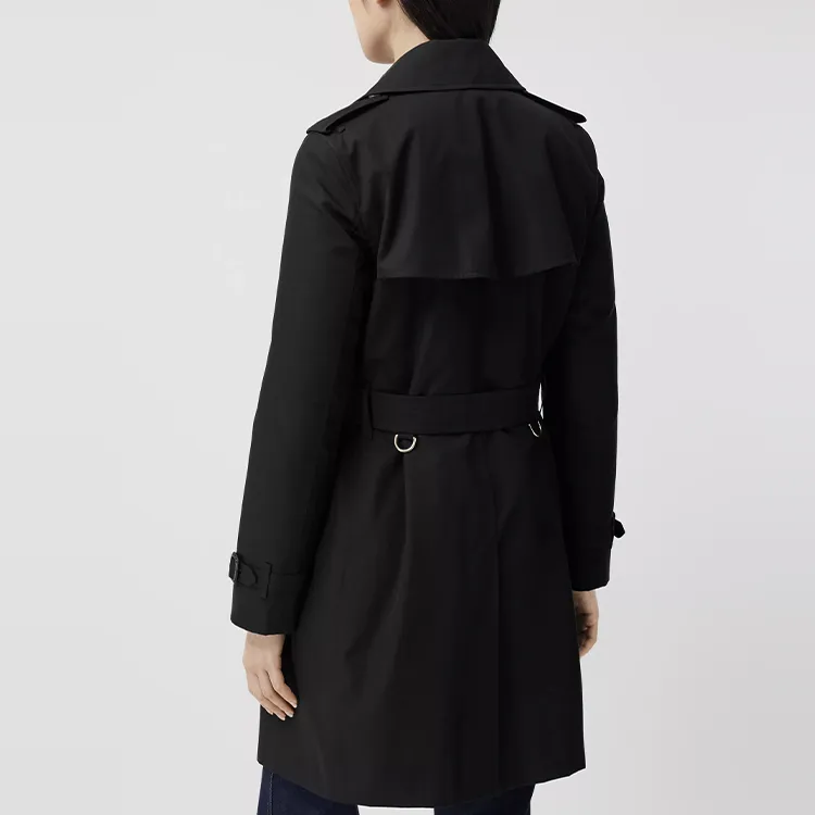 Burberry Trench Coat Women's Black-2