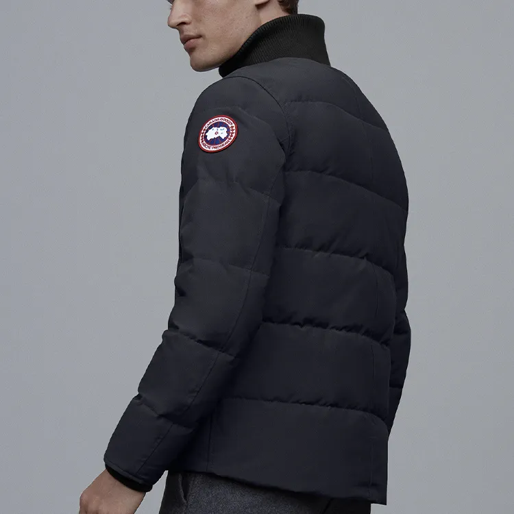 Canada Goose Down Jacket Winter Men's Marine Blue-3
