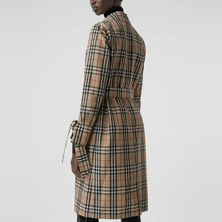 Burberry Coats Women's Yellow-4
