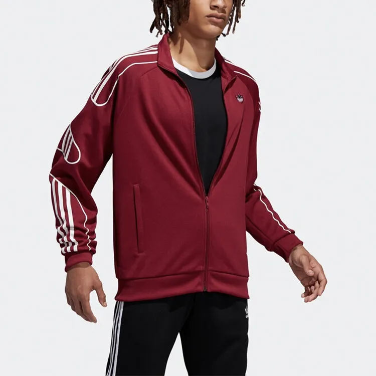 Adidas Originals Jackets Men Gemstone Red-2
