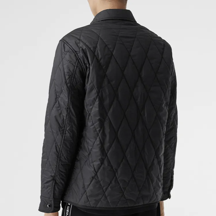 Burberry Puffer Jackets Men Brown-7