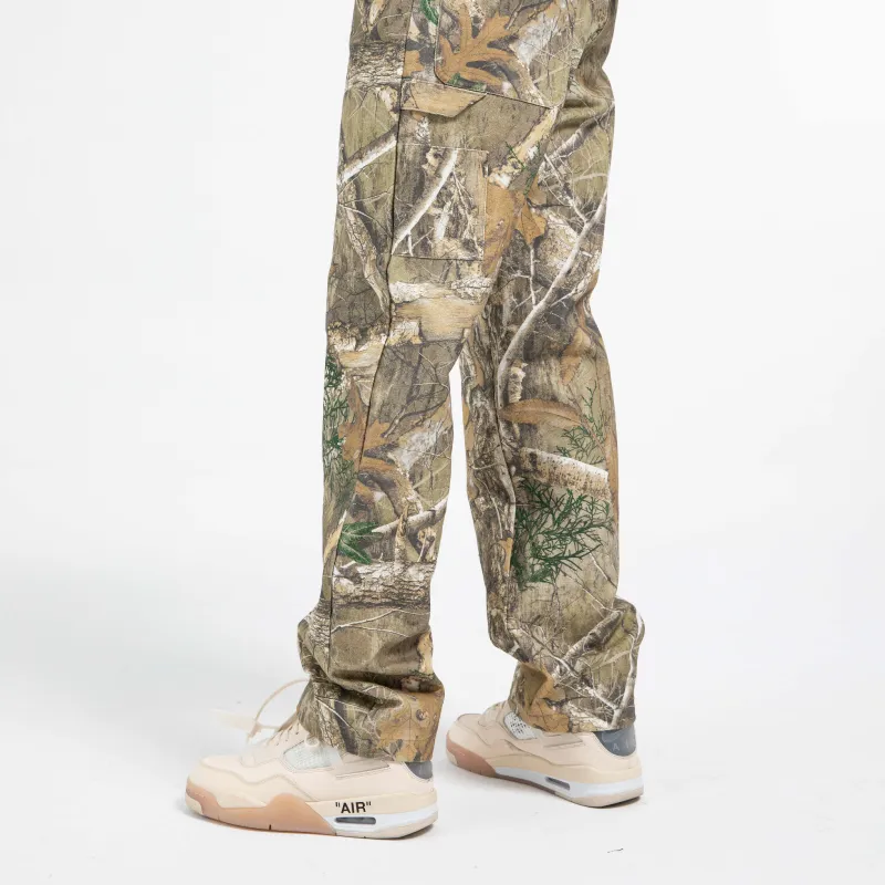 AMONSTER Straight Casual Pants Unisex Camouflage-5