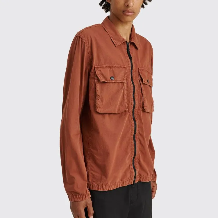 STONE ISLAND Jackets Men Brick Red-3