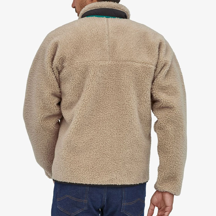 Patagonia Classic Retro-X Logo Patch Jacket Natural/Obsidian