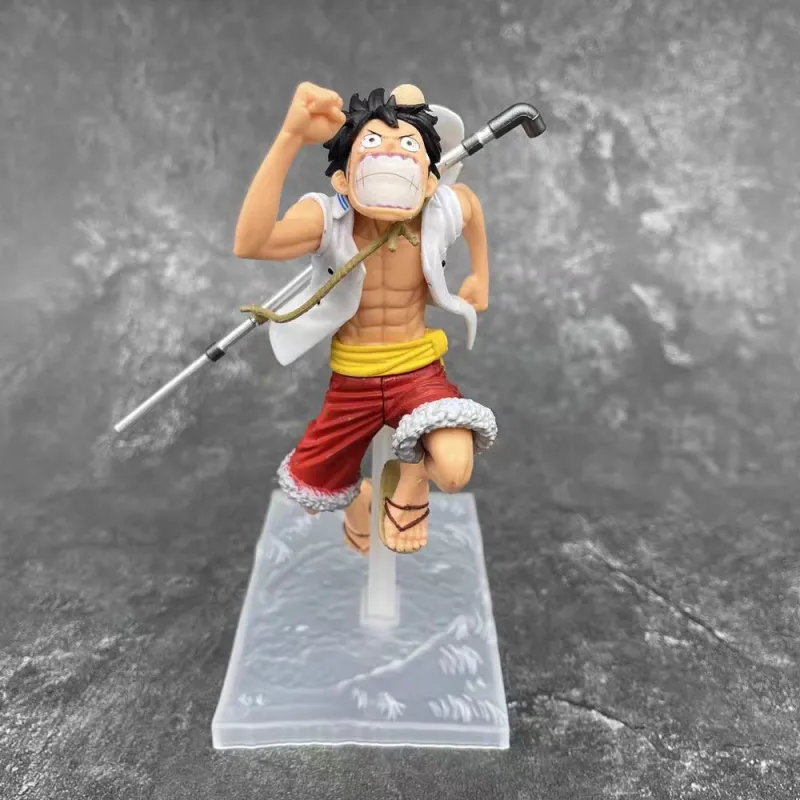 BANPRESTO One Piece Magazine A Piece Of Dream No. 1 Volume 3 Monkey D. Luffy Figure White-2
