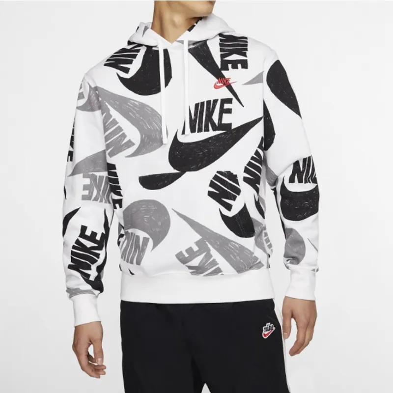 Nike Sweatshirt Men's Black White-2