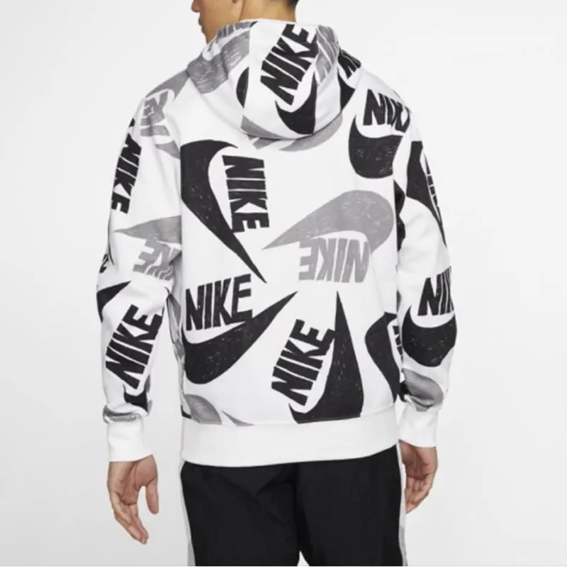 Nike Sweatshirt Men's Black White-3