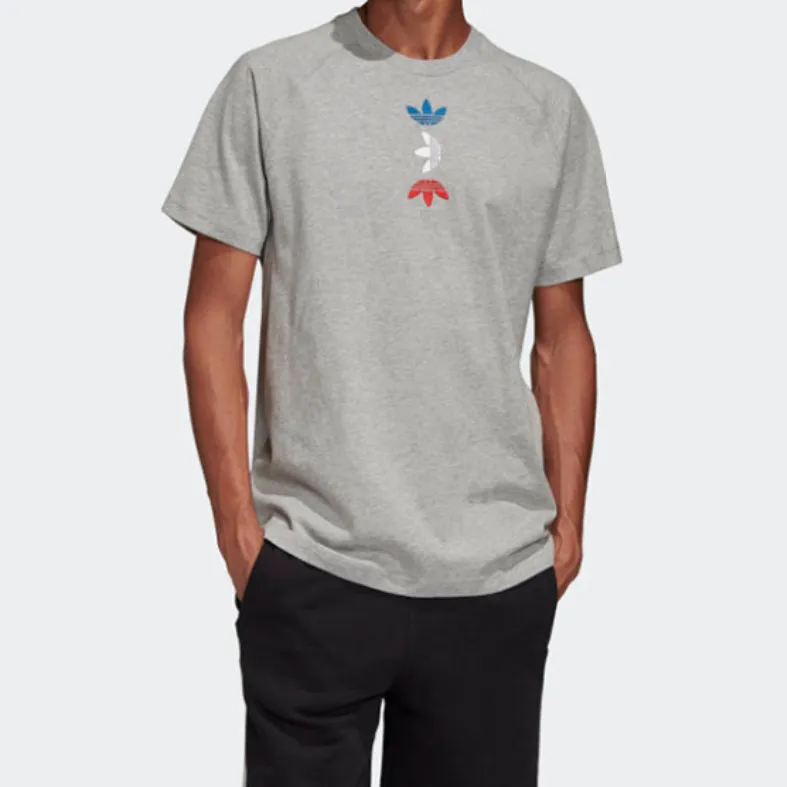 Adidas Originals T Shirt Men's Gray-2