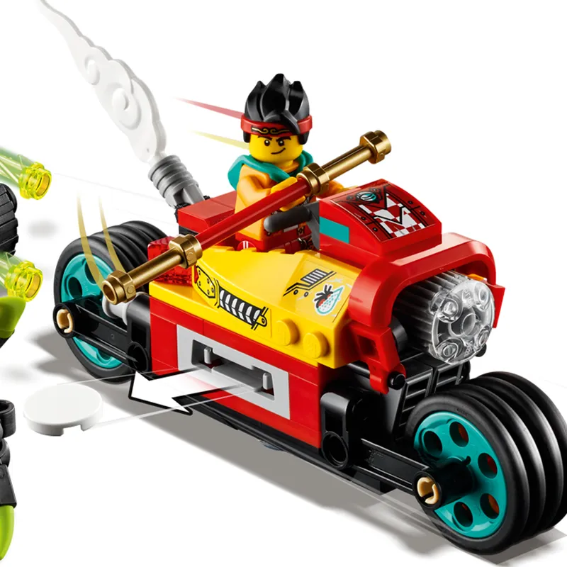 LEGO Little Monkey King Collection Flying Spin Motorcycle Building Blocks 80018-2