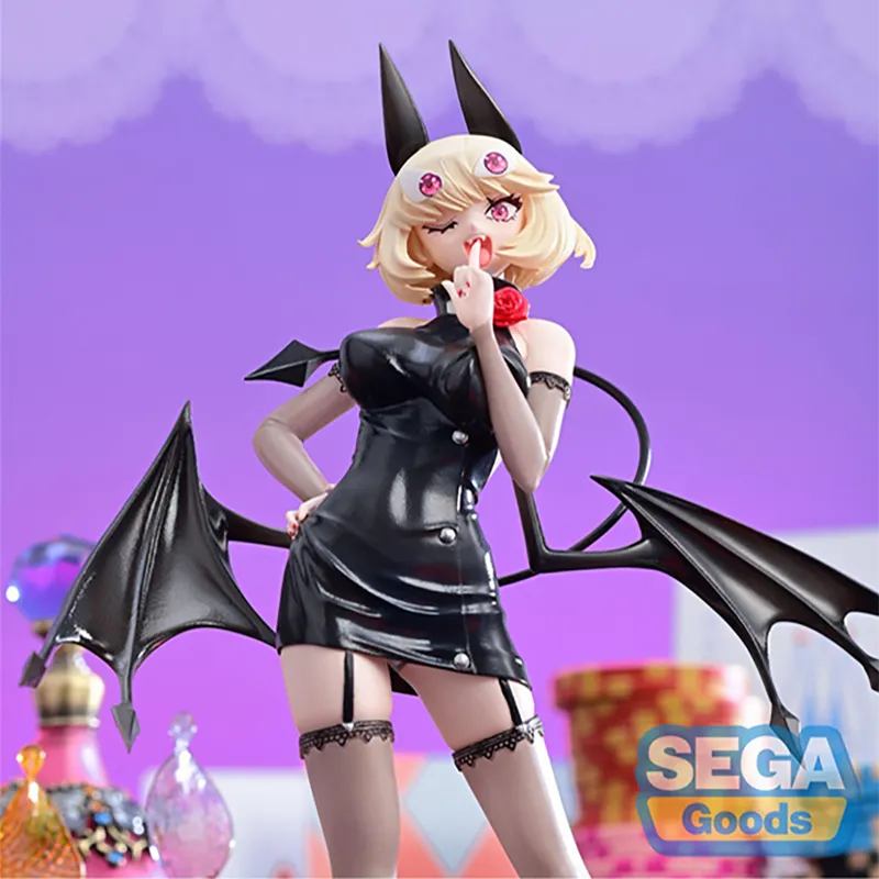SEGA LUMINASTA Collection Debby·the·Corsifa Refuses To Lose Debby Black Bonus Gifts 22cm-1