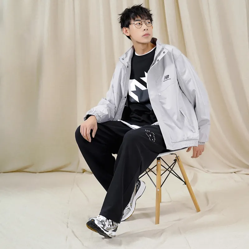 New Balance Knitted Sweatpants Men Black-3