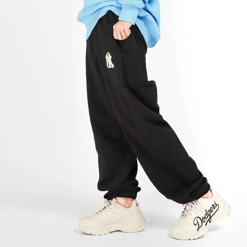 MLB New York Yankees Knitted Sweatpants Women's Black-9