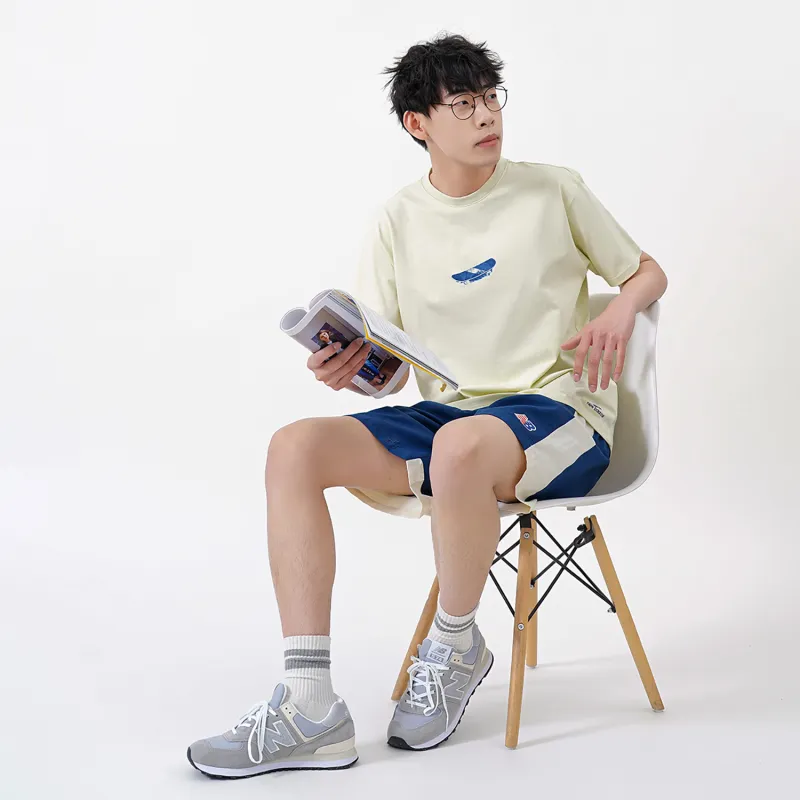 New Balance ANB SS22 T Shirt Men's Yellow Green-2