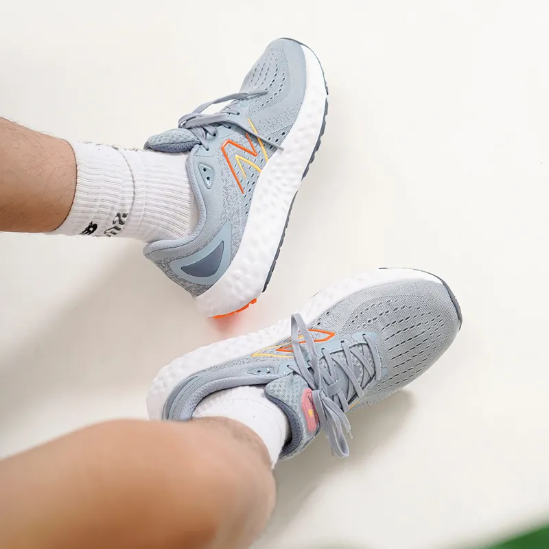 New Balance Fresh Foam Evoz V2 Grey 'Gray White'-5