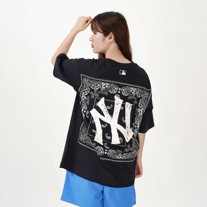 MLB New York Yankees T Shirt Unisex Black-5