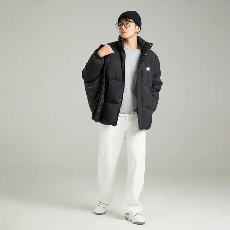 New Balance Down Jackets Unisex Black-2