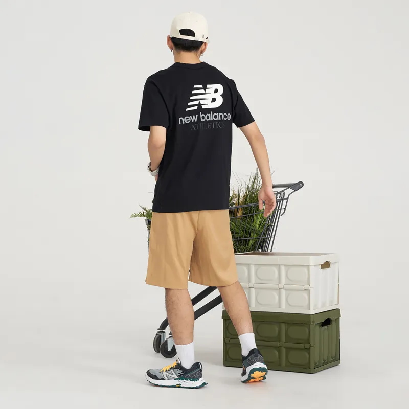 New Balance T Shirt Unisex Black-3