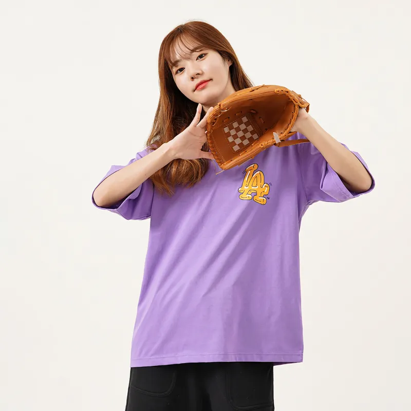 MLB T Shirts Unisex Purple-5