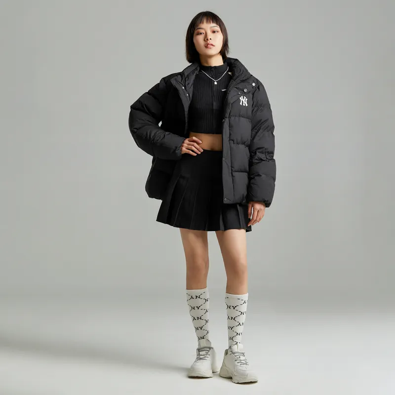 MLB Down Jacket Cropped Unisex Black-2