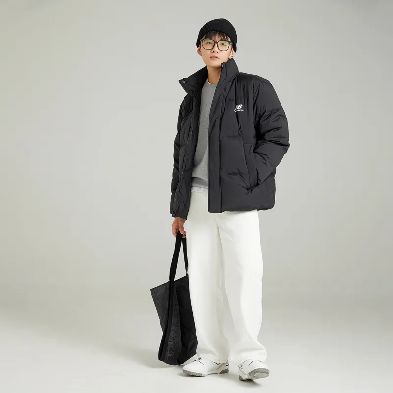 New Balance Down Jackets Unisex Black-3
