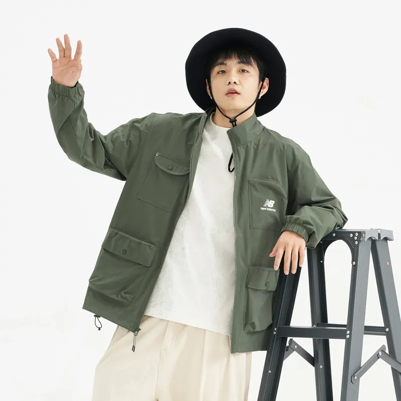 New Balance Jackets Coats Men's Green-5