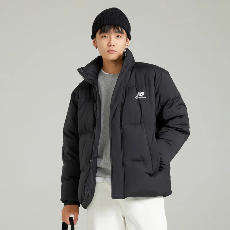 New Balance Down Jackets Unisex Black-6