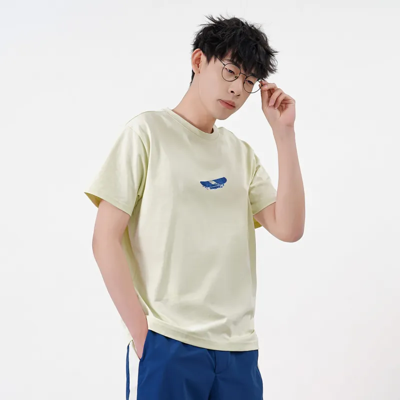 New Balance ANB SS22 T Shirt Men's Yellow Green-6