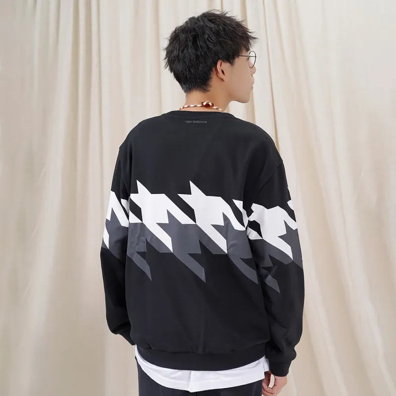 New Balance Sweatshirt Unisex Black-5