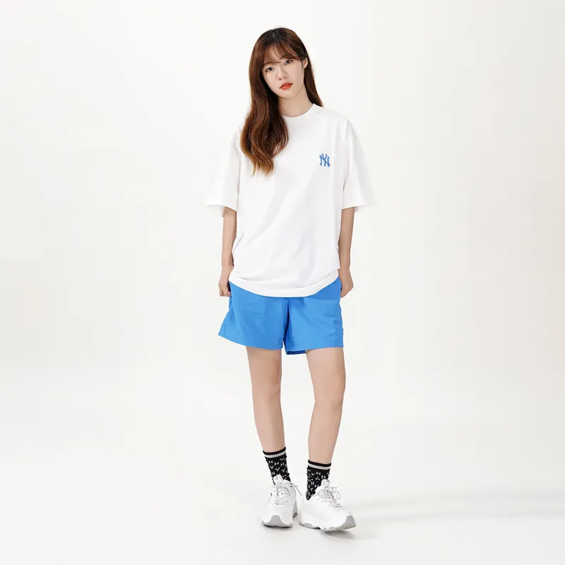 MLB Cashew Flower T Shirts Unisex White-2