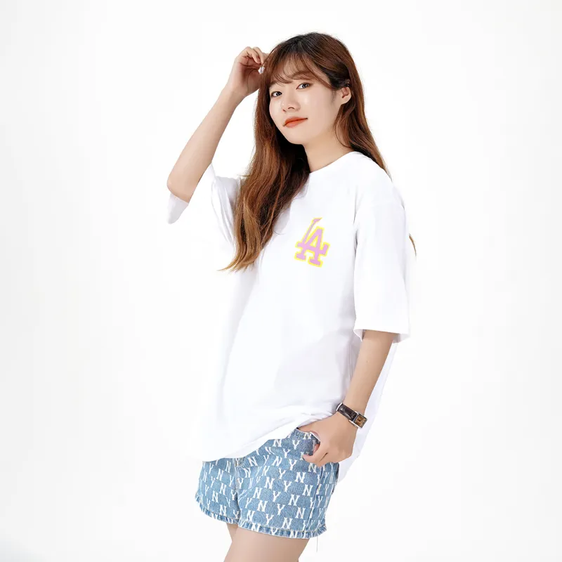MLB Los Angeles Dodgers T Shirts Unisex White-6
