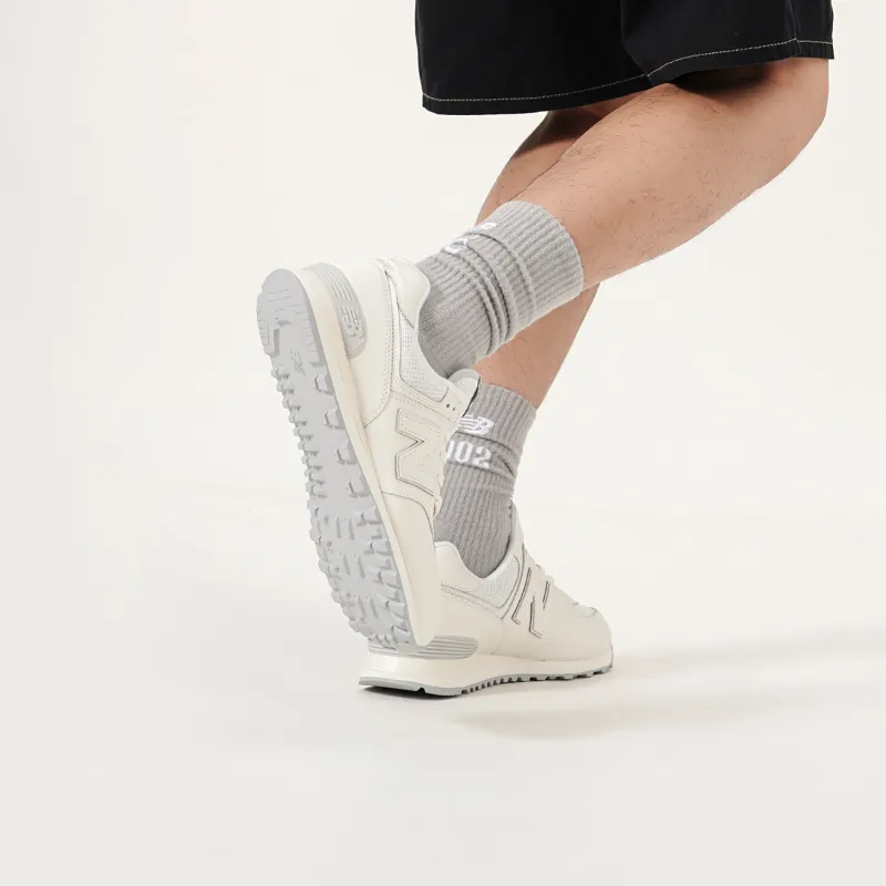 New Balance 574 Series Low Tops Retro Light Grey-6