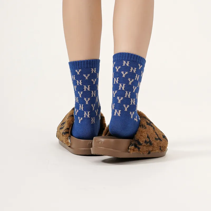 MLB Slipper Slide Slippers Unisex Dark Brown-8