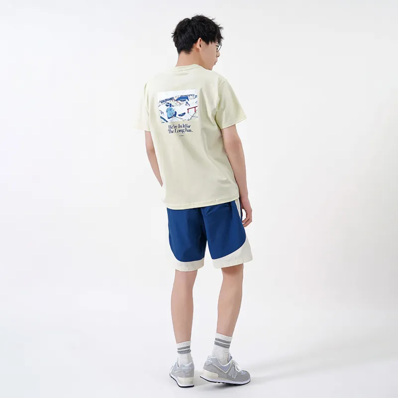 New Balance ANB SS22 T Shirt Men's Yellow Green-3