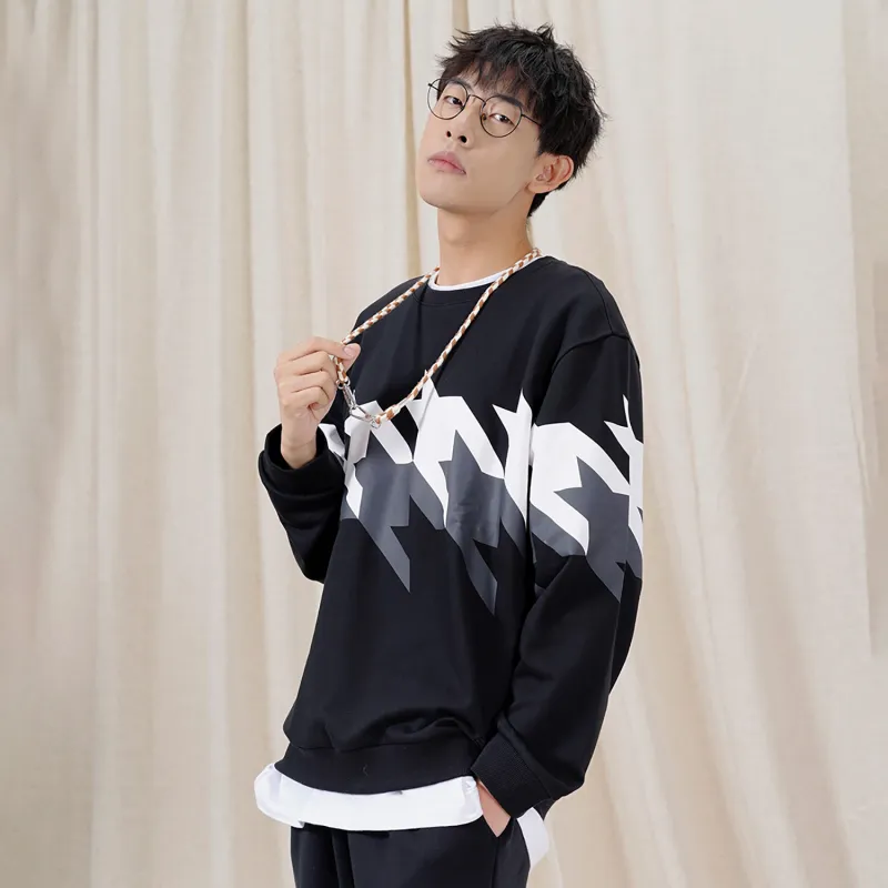 New Balance Sweatshirt Unisex Black-4