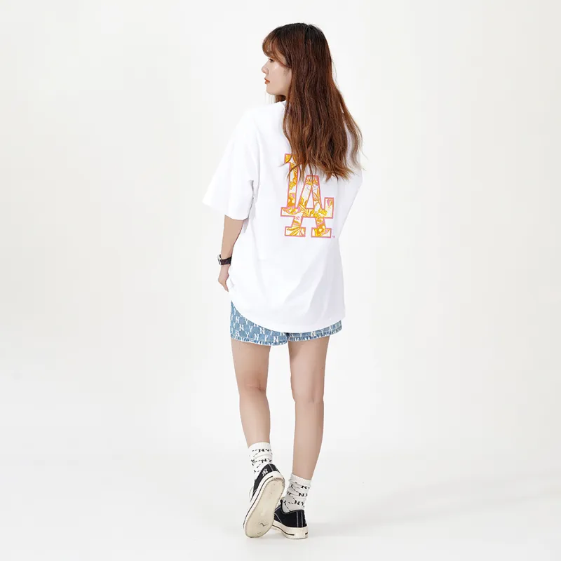 MLB Los Angeles Dodgers T Shirts Unisex White-3
