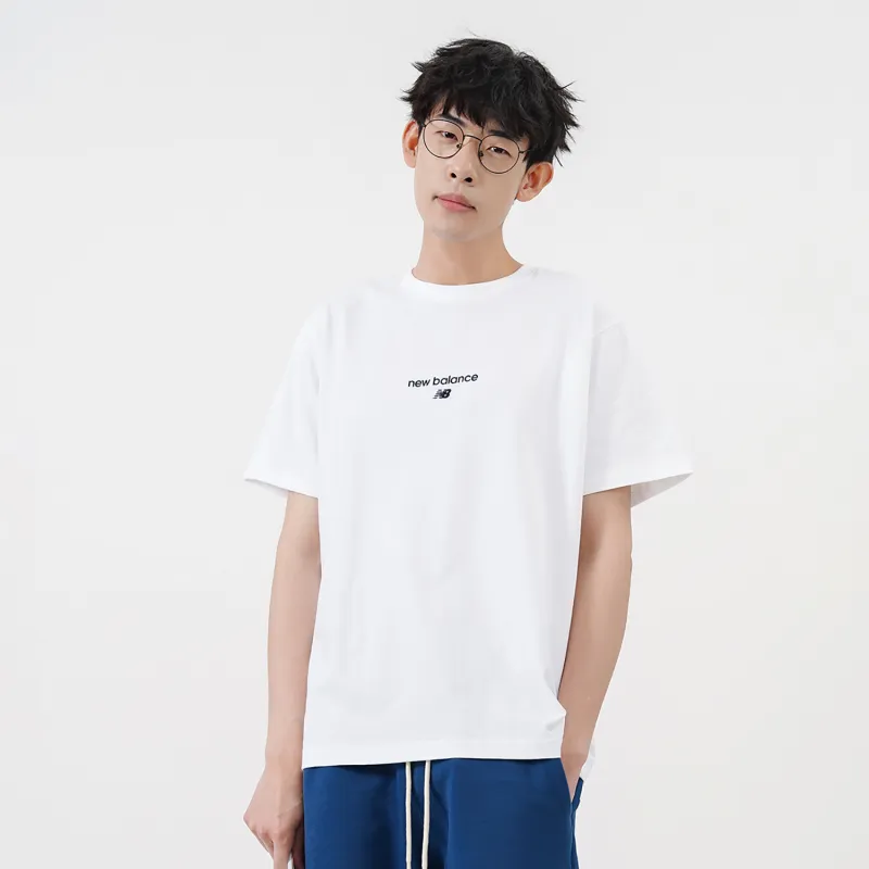 New Balance T Shirt Unisex White-6