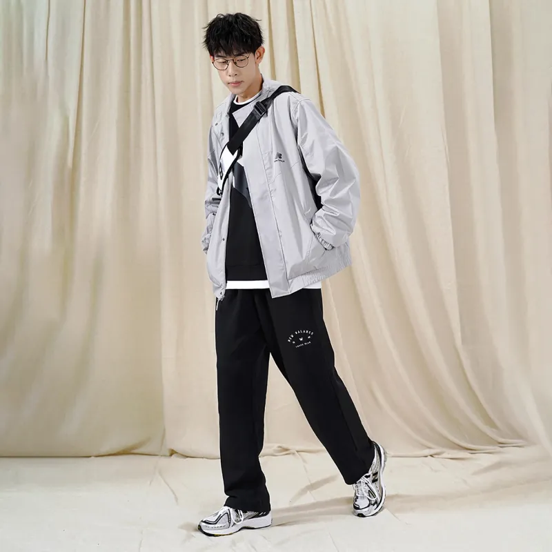 New Balance Knitted Sweatpants Men Black-2
