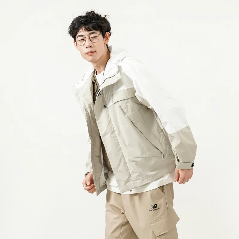 New Balance Jackets Unisex White-6