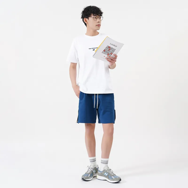 New Balance T Shirt Unisex White-8