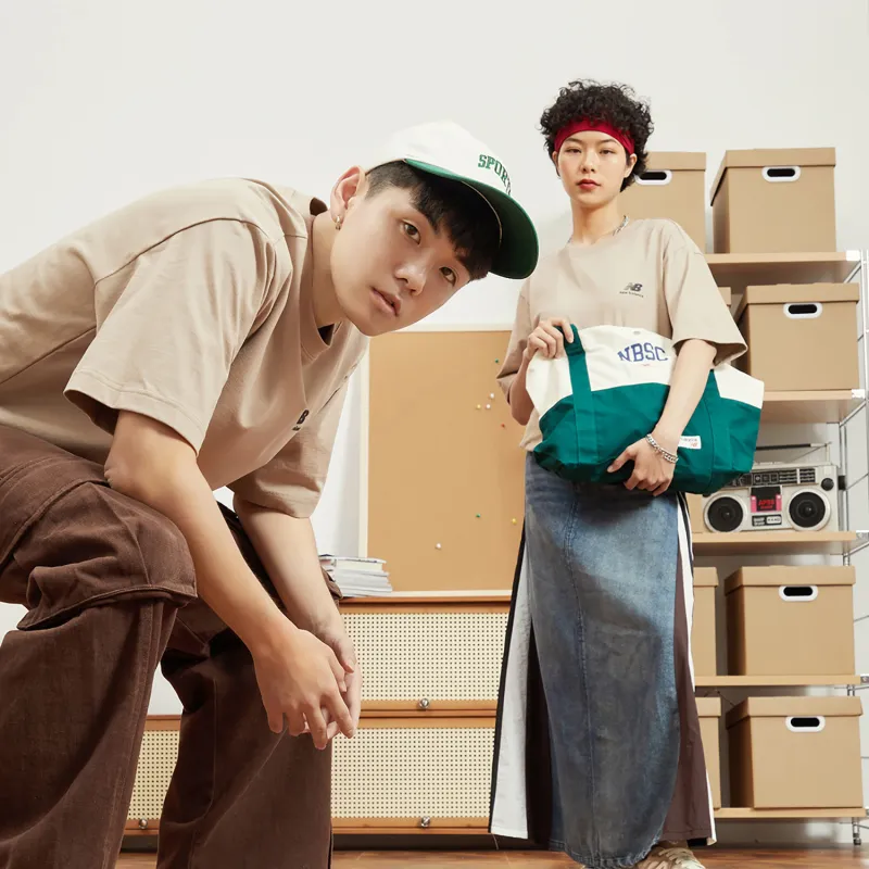 New Balance x PK LIANMINGKUANXILIE T Shirt Unisex Khaki-3