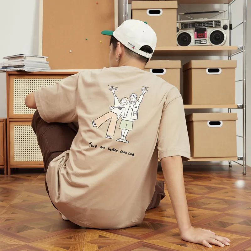 New Balance x PK LIANMINGKUANXILIE T Shirt Unisex Khaki-5