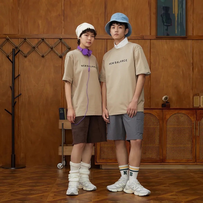 New Balance x & SEIJI T Shirt Unisex Khaki-5