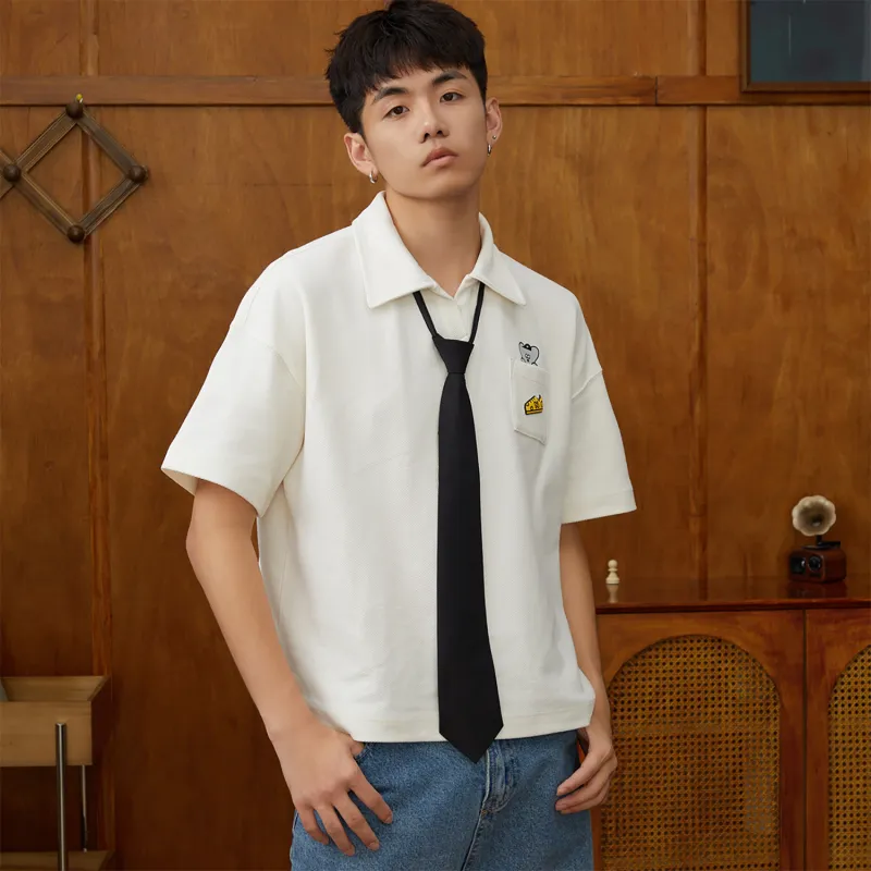 New Balance SEIJI ANDY Polo Shirt Unisex White-5