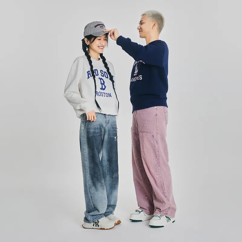 MLB Sweatshirt Unisex Navy Blue-5