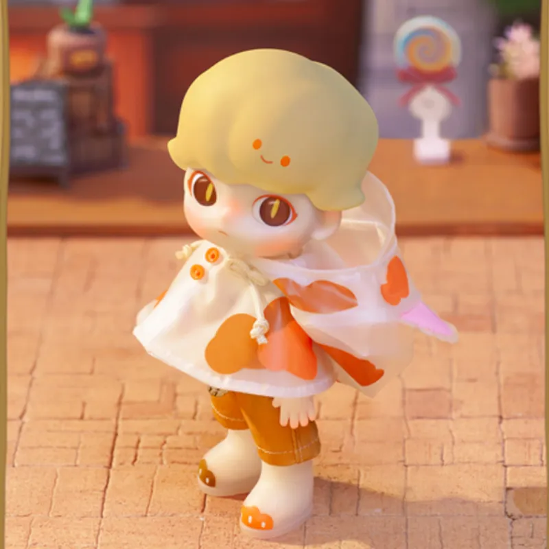 POP MART DIMOO Raincoat Trendy Figures 14cm-4