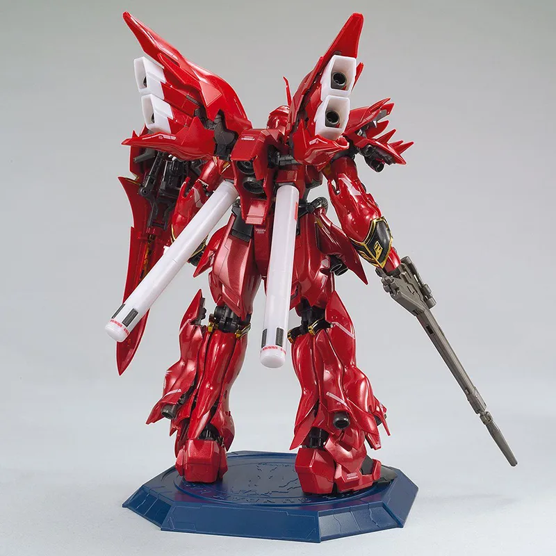 BANDAI RG 1 144 Sinanju Mechanical Shiny Injection Molding Edition Model Kits 13cm-3