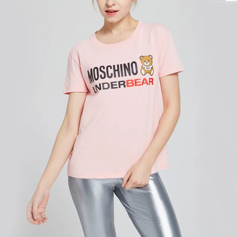 MOSCHINO T Shirts Women's Pink-4